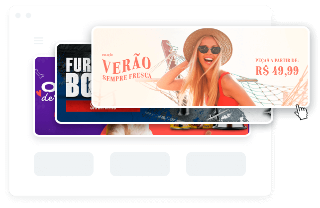 Criação de banners profissionais